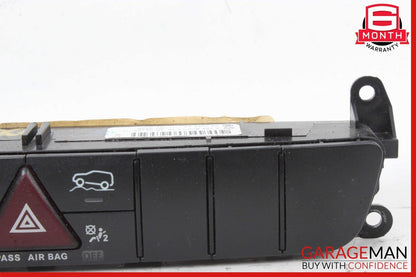 06-12 Mercedes W164 ML350 GL450 Center Console Hazard Control Switch Panel
