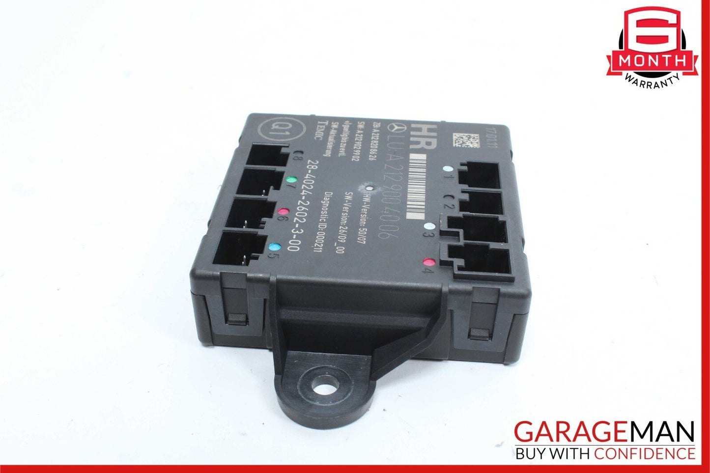 08-18 Mercedes-Benz E350 W212 Right Rear Side Door Control Module 2129004006 OEM