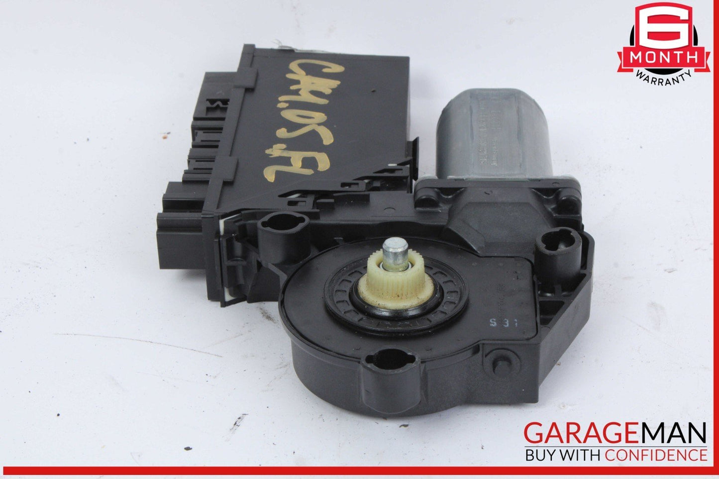 03-10 Porsche Cayenne S 955 957 Front Left Driver Side Window Regulator Motor