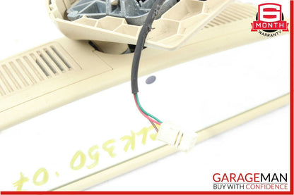 01-09 Mercedes W203 C230 C320 CLK350 Interior Top Upper Rear View Mirror Beige