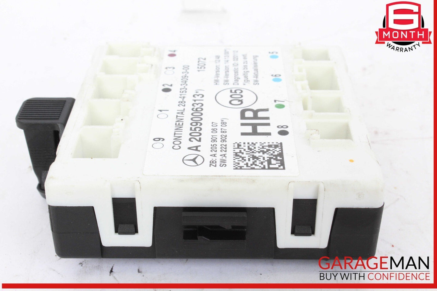 15-18 Mercedes W205 C300 Rear Right Passenger Side Door Control Module Unit OEM