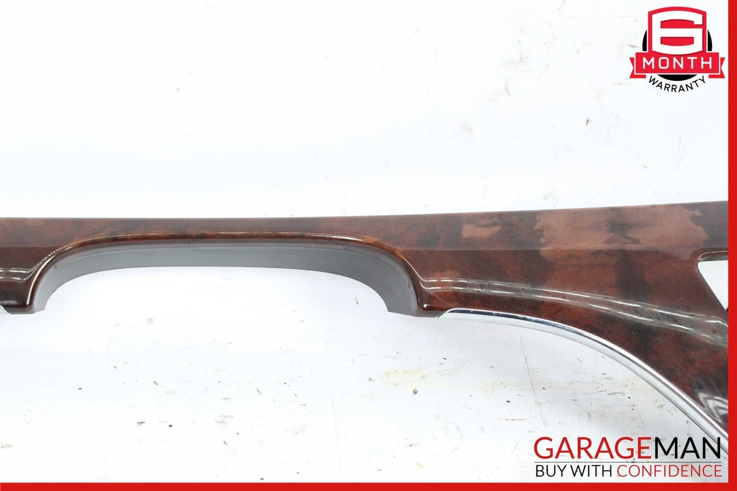 07-09 Mercedes W221 S550 Front Dashboard Dash Trim Panel Cover Bezel Wood OEM