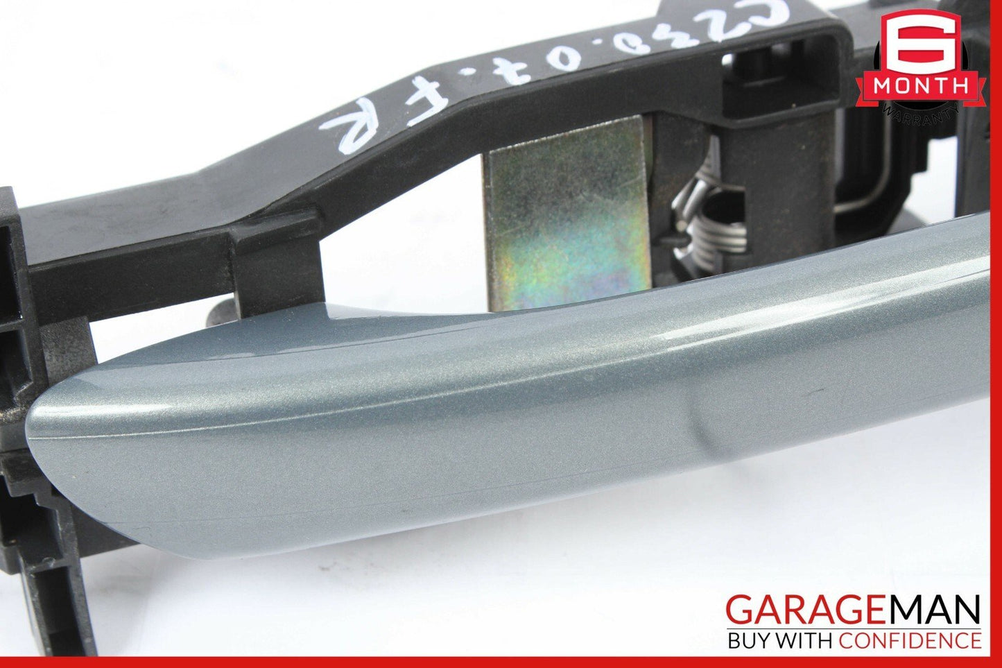05-07 Mercedes W203 C230 C320 Front Right Exterior Door Handle Perlite Grey
