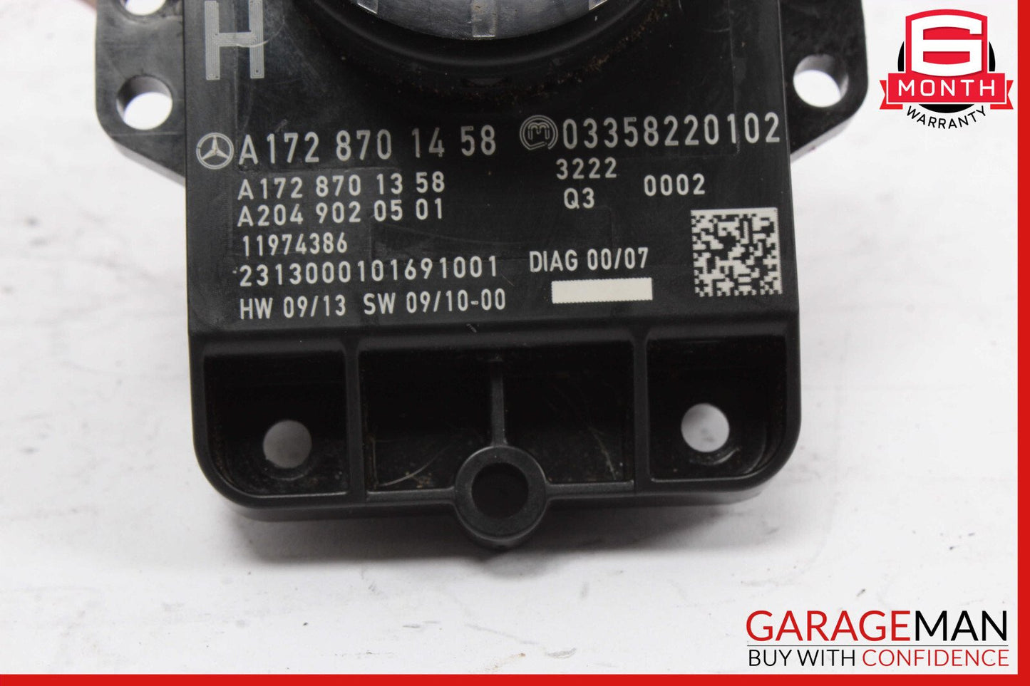 12-16 Mercedes W218 CLS550 Console Head Unit Controller Knob Multi Switch OEM