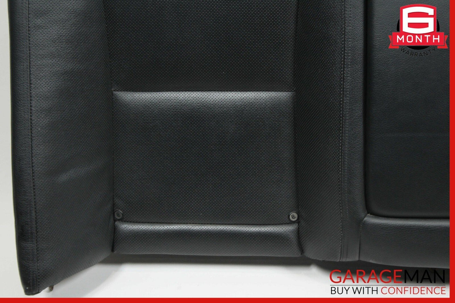 10-13 Mercedes W221 S550 Rear Back Top Upper Seat Cushion Cover Assembly Black