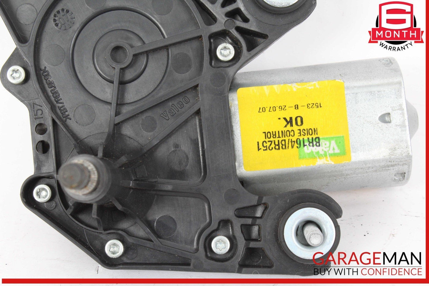 06-19 Mercedes W164 ML550 GL450 Rear Glass Windshield Wiper Motor 2518200042