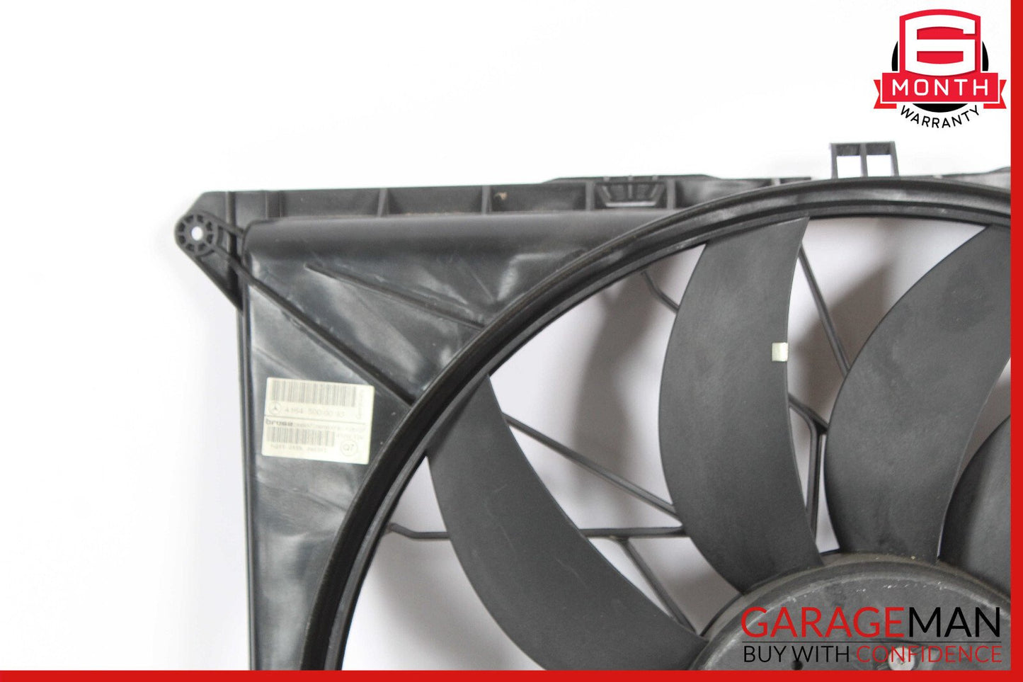 06-12 Mercedes X164 GL550 Engine Motor Radiator Cooling Fan Assembly OEM