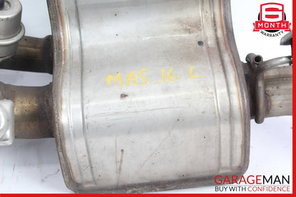 14-17 Maserati Ghibli Rear Left Driver Side Exhaust Muffler Dual Tip OEM