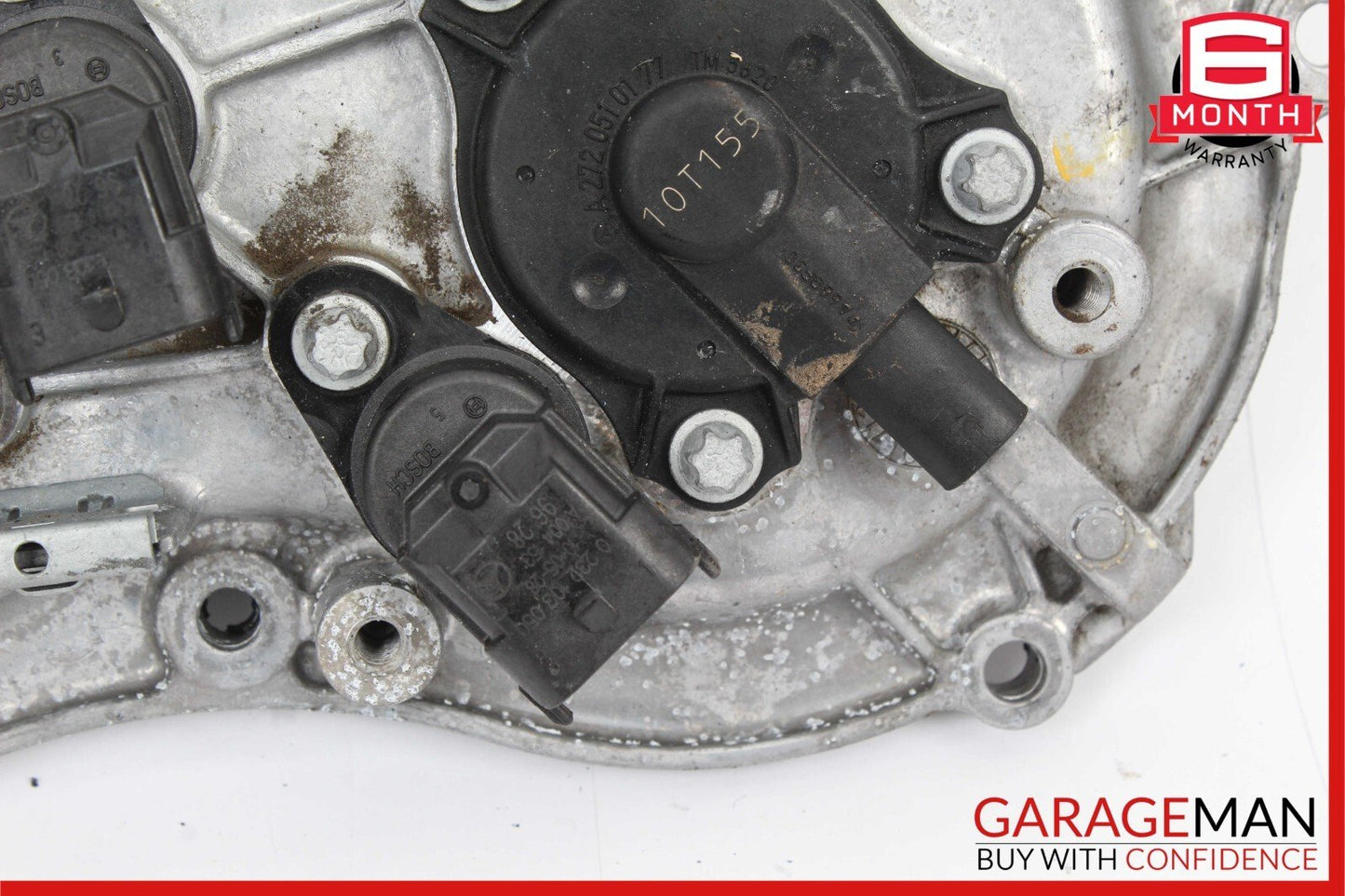 05-13 Mercedes W204 C300 E550 Front Left Side Engine Timing Chain Cover Plate