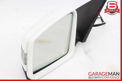 12-14 Mercedes W204 C250 Front Left Side Mirror Rear View Door Polar White