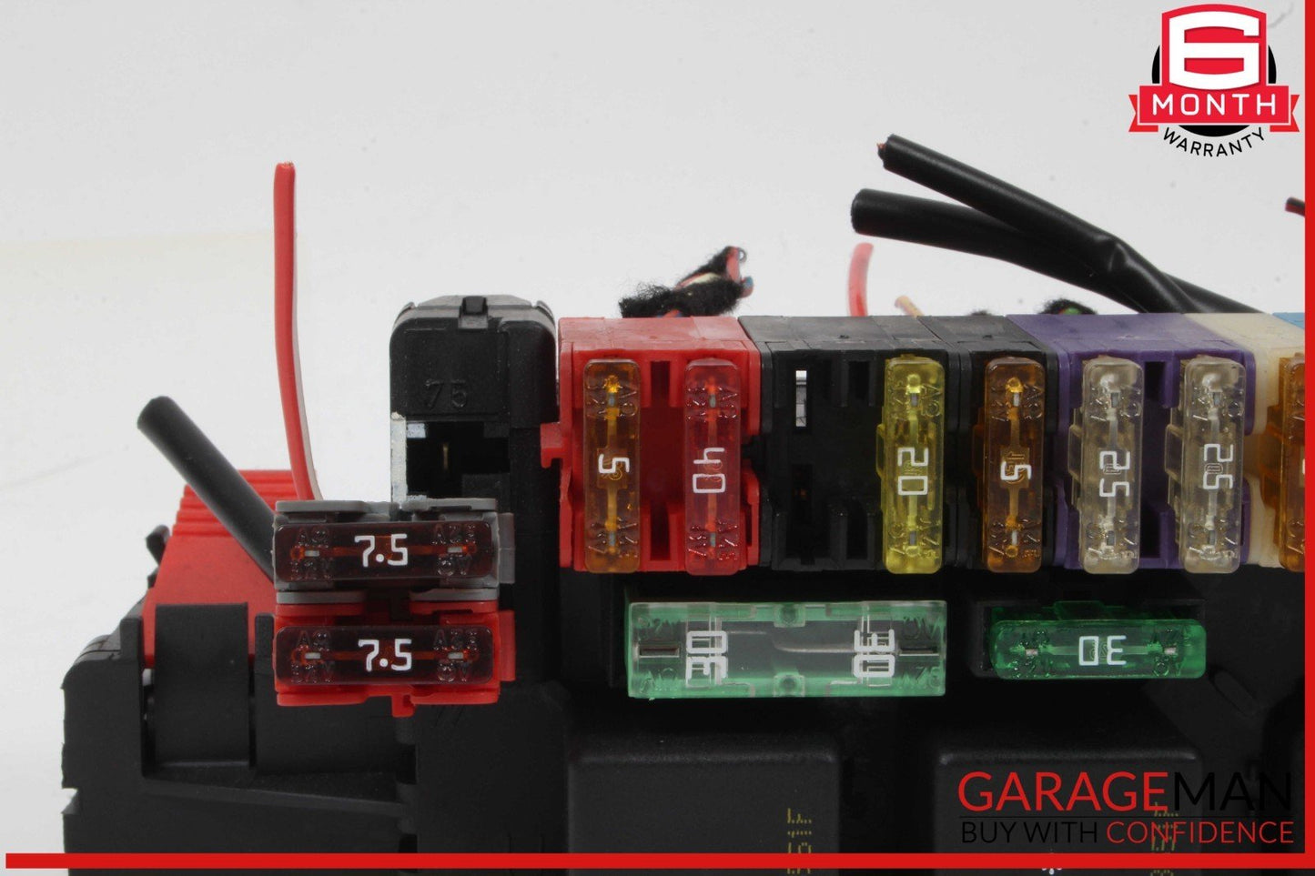 03-12 Mercedes R230 SL500 SL55 SL65 AMG Rear SAM Fuse Box Relay Module Assembly