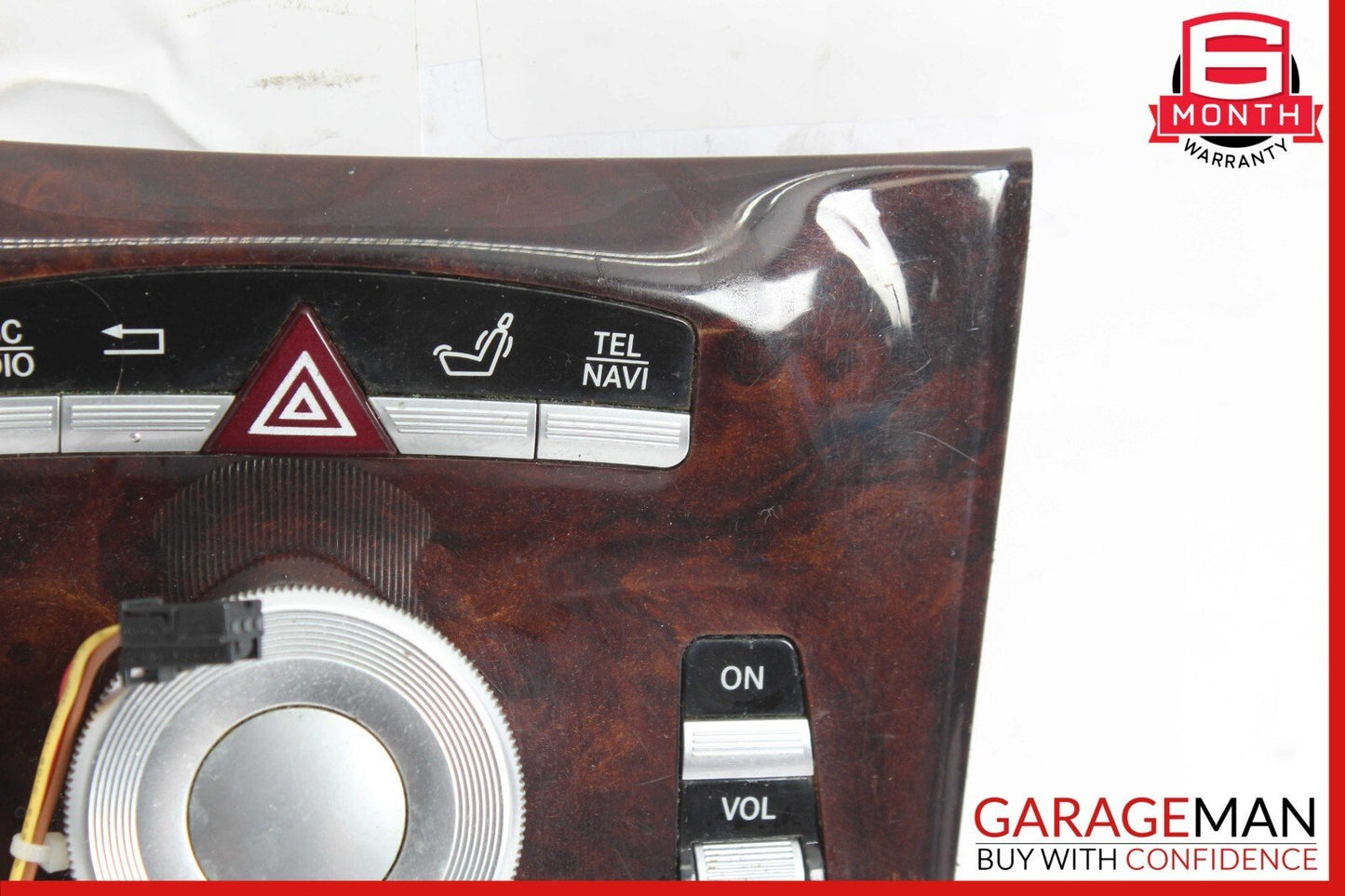 07-09 Mercedes W216 CL550 Center Console Multi Function Switch Control Knob Assy