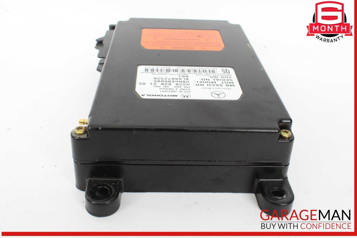 00-06 Mercedes R230 SL500 ML320 ML500 E55 AMG Voice Command Control Module Unit