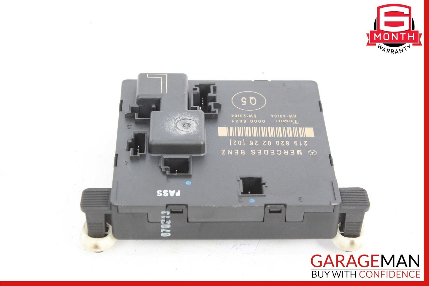 06-11 Mercedes W219 CLS63 AMG CLS500 Rear Left Side Door Control Module Unit OEM