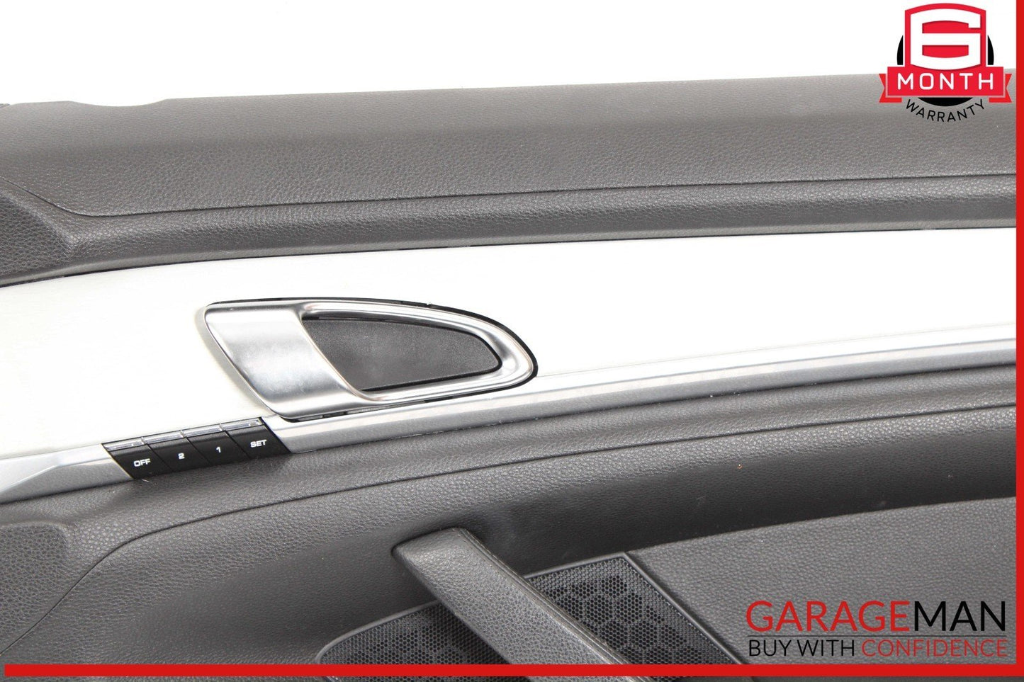 10-16 Porsche Panamera 970 GTS Front Right Interior Door Panel Leather OEM