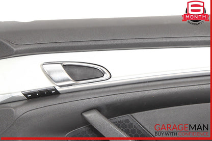 10-16 Porsche Panamera 970 GTS Front Right Interior Door Panel Leather OEM