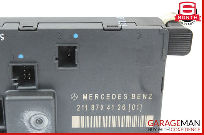 03-09 Mercedes W211 E550 E350 E63 AMG Rear Right Side Door Control Module Unit