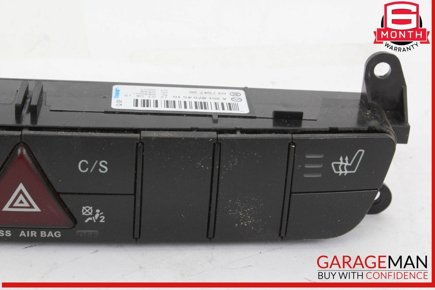 06-10 Mercedes W251 R350 4MATIC Center Dashboard Hazard ESP Control Switch OEM