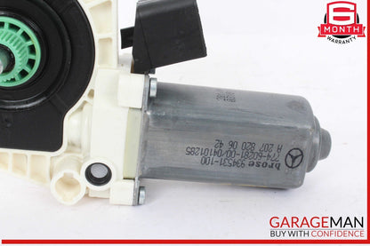 10-20 Mercedes W212 E550 Front Right Window Regulator Motor 2078200642 OEM