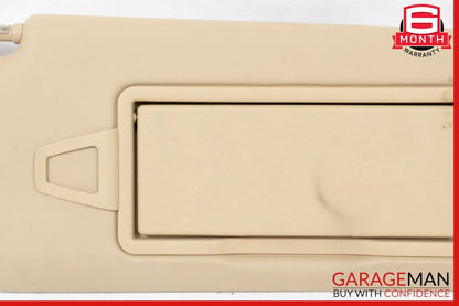 08-14 Mercedes W204 C250 C300 Front Right Side Sun Visor Sunvisor Shade Brown