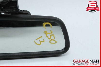 08-14 Mercedes W204 C250 C350 Front Top Upper Rear View Mirror Assembly Black