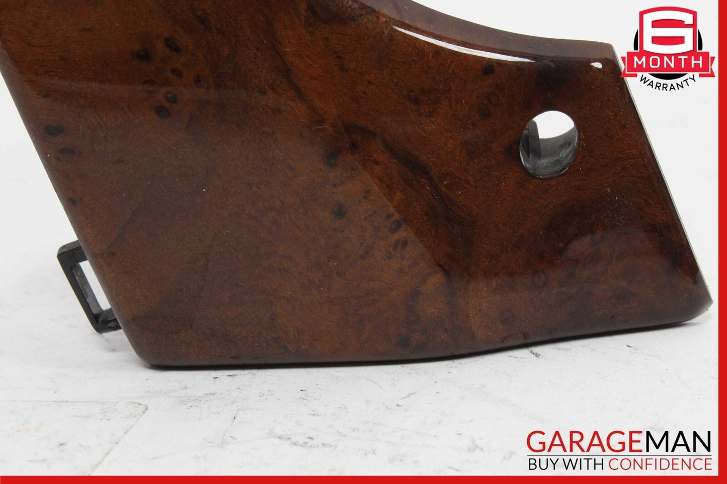 13-19 Mercedes X166 GL450 GLS550 Front Left Side Dashboard Trim Cover Wood OEM