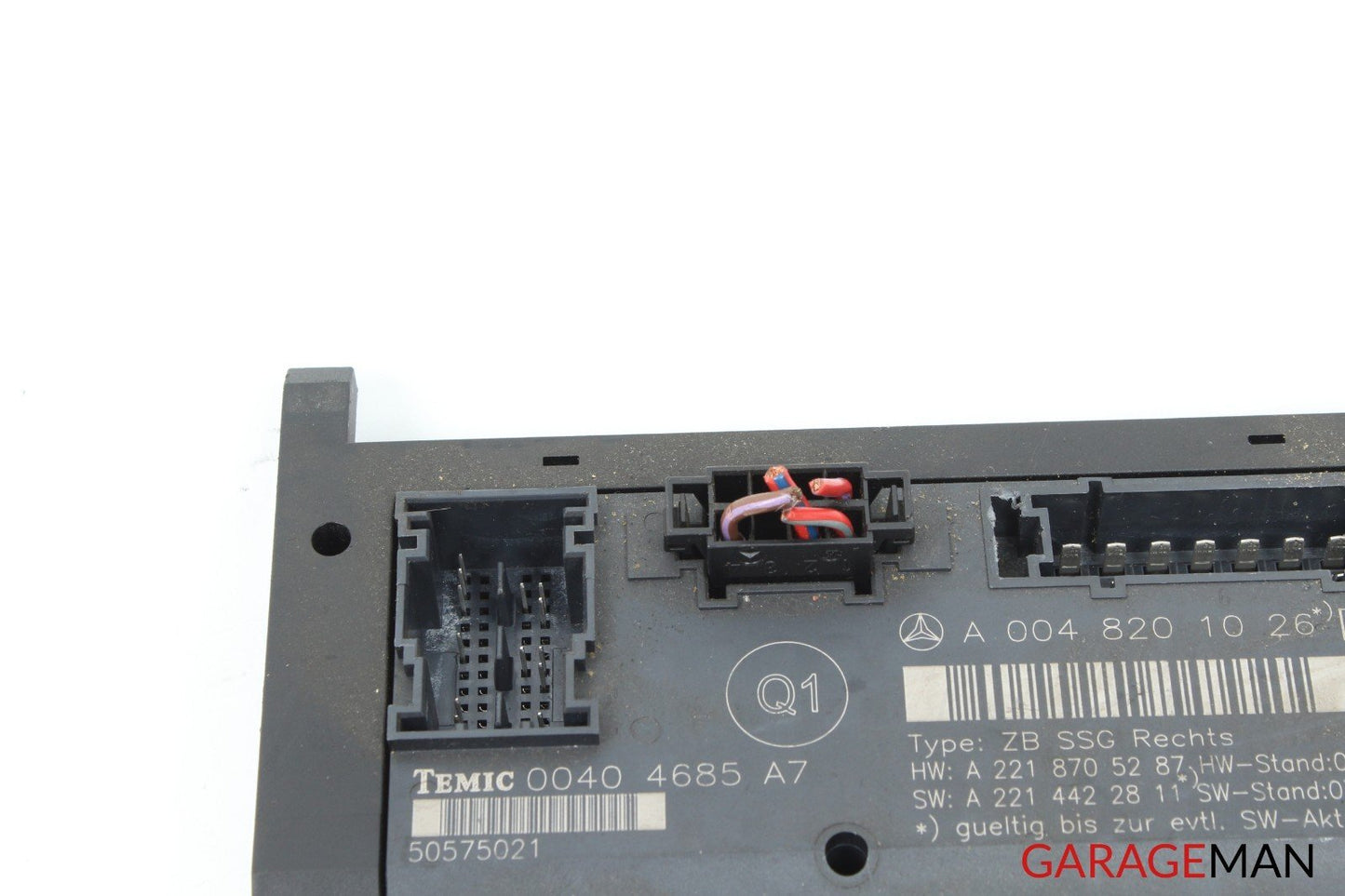 07-13 Mercedes W221 S550 Front Right Passenger Side Door Control Module A128 OEM