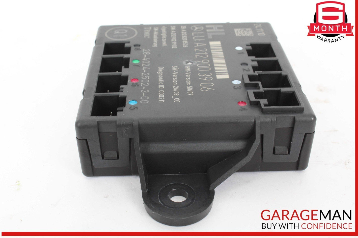 08-18 Mercedes W212 E350 Bluetec Rear Left Side Door Control Module 2129003906