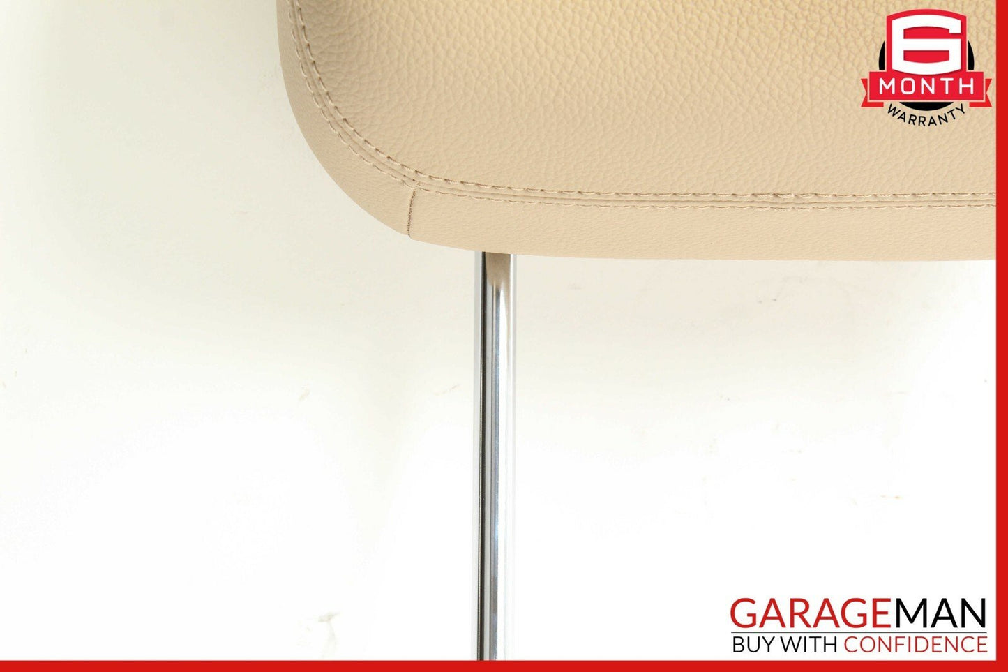 07-09 Mercedes W211 E350 E550 Front Right / Left Seat Headrest Head Rest Beige