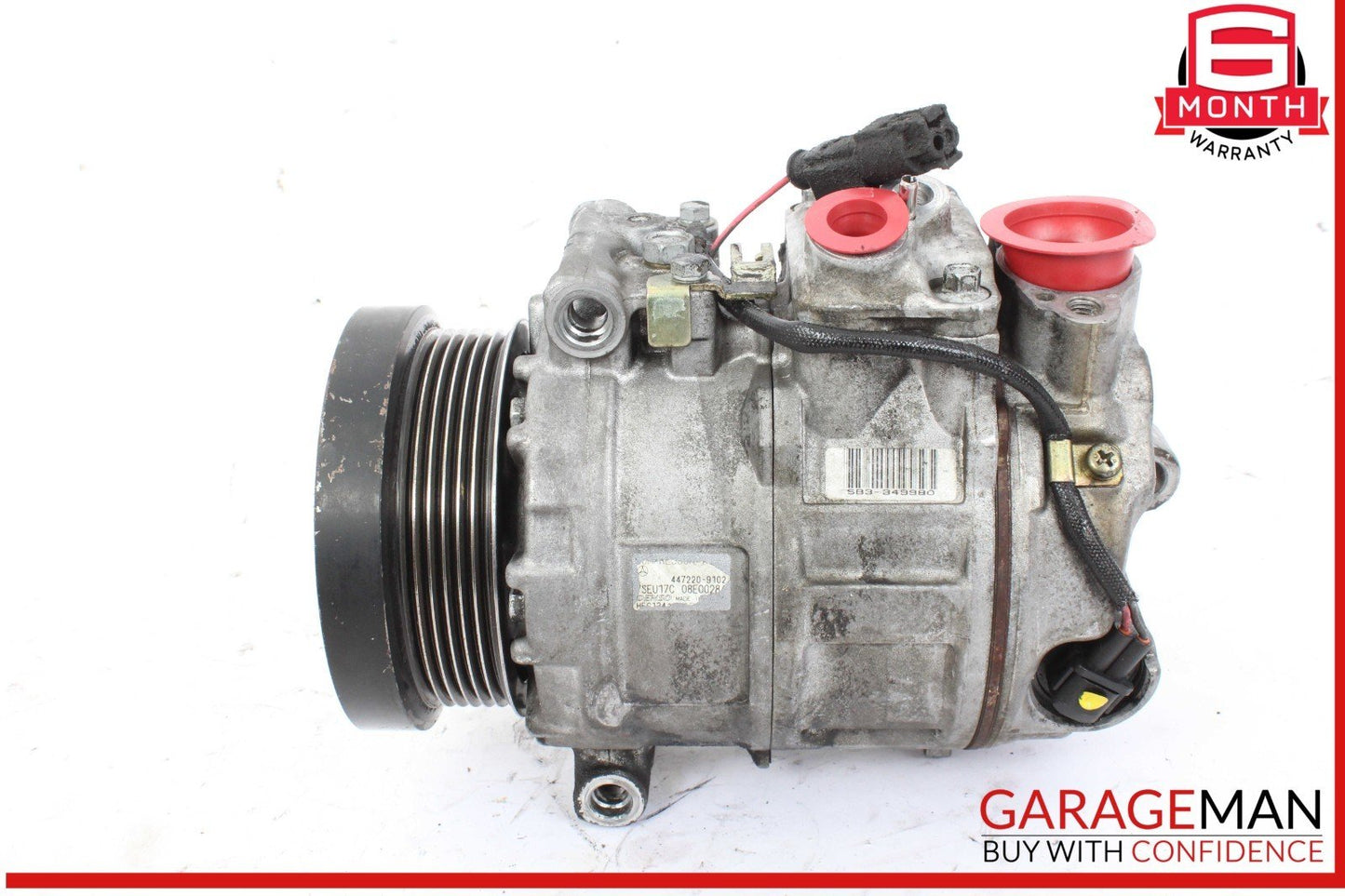 03-06 Mercedes R230 SL500 SL55 AC A/C Air Conditioning Compressor 0012300211 OEM