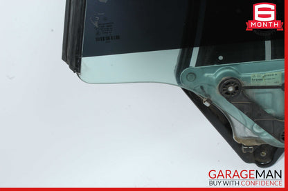 10-13 Mercedes W207 E350 Coupe Rear Left Quarter Window Glass & Regulator OEM