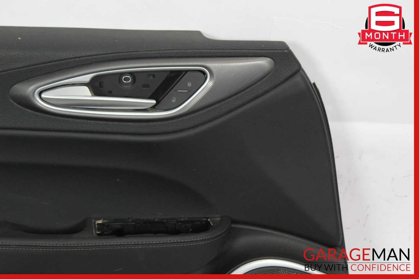 17-19 Alfa Romeo Giulia Front Left Side Interior Door Panel Trim Cover Assembly