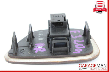 98-03 Mercedes W210 E320 E420 Rear Right Passenger Side Window Switch Trim Wood