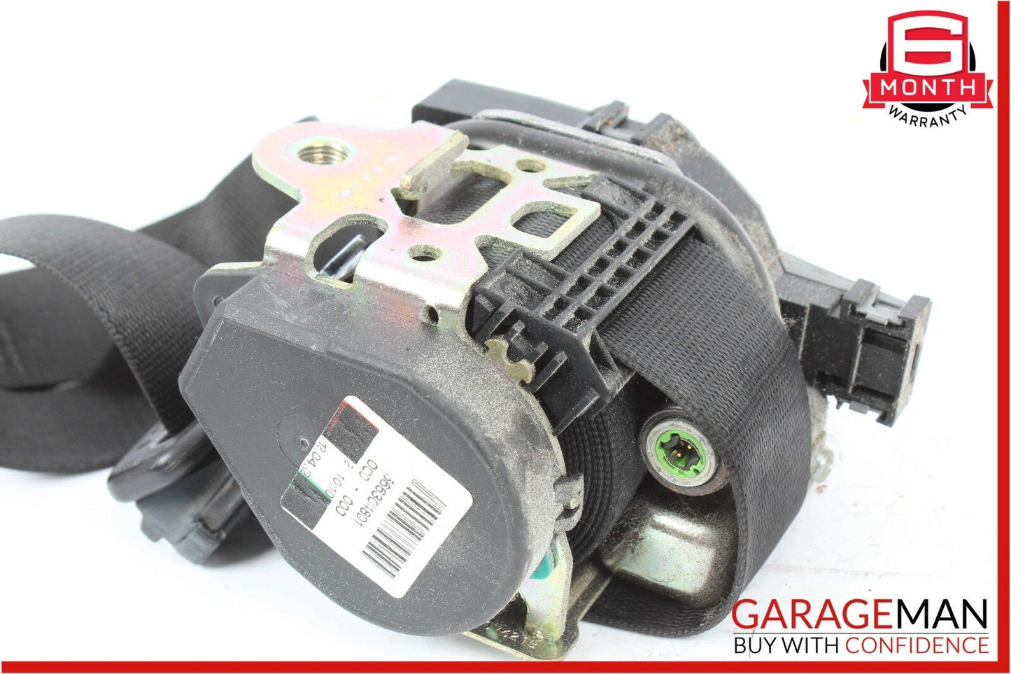 98-03 Mercedes W208 CLK430 Front Right Side Seatbelt Seat Belt Retractor Black