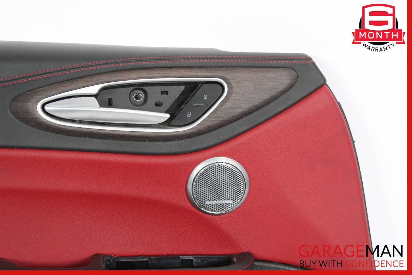 17-19 Alfa Romeo Giulia Front Left Side Interior Door Panel Trim Cover Assembly