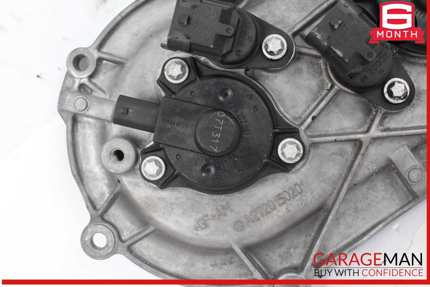 05-13 Mercedes W209 CLK350 ML350 Front Left Side Engine Timing Chain Cover Plate