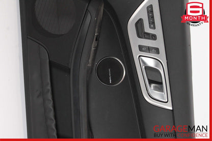 12-16 Mercedes R172 SLK350 Front Right Side Interior Door Panel Cover Assy Black