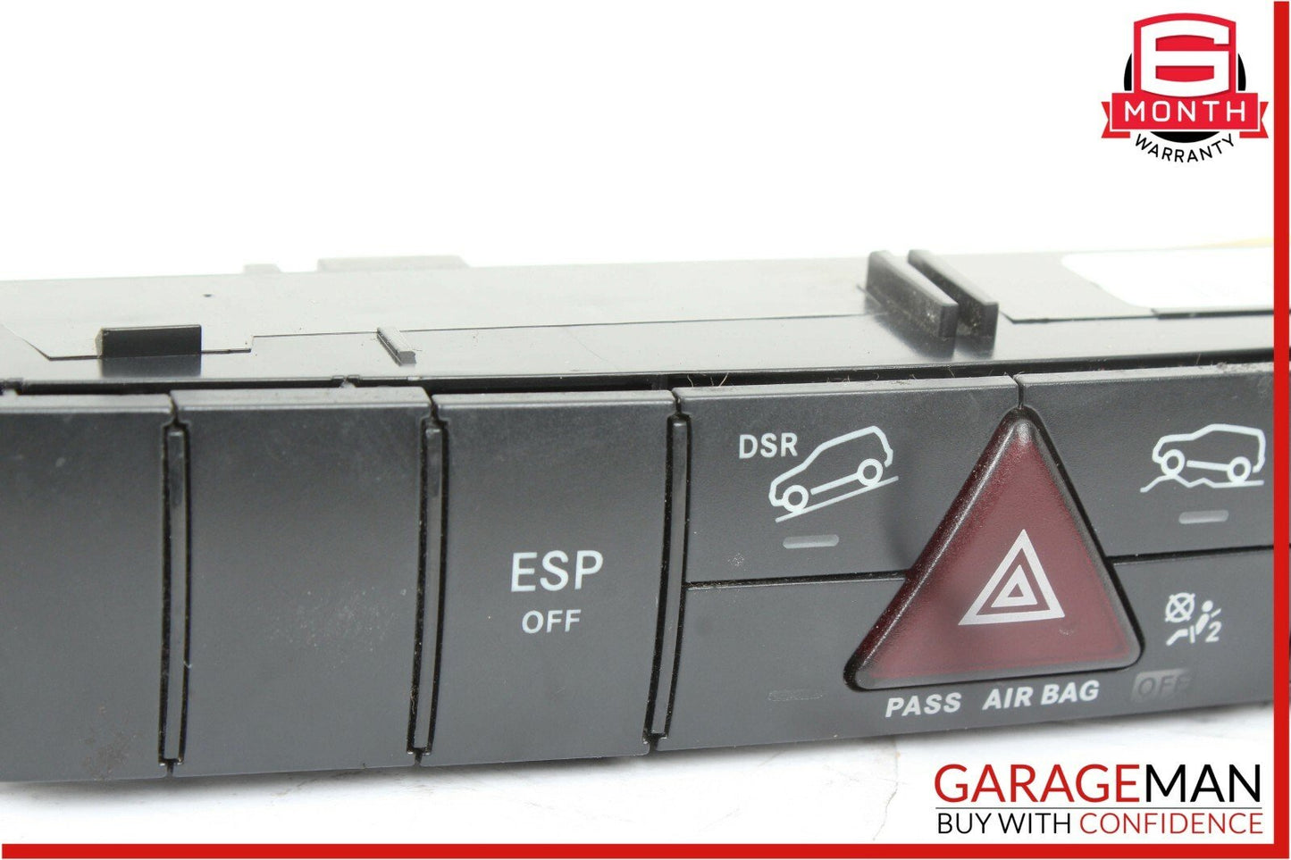 06-11 Mercedes W164 ML350 Center Dash ESP Hazard Light Switch Control Module OEM