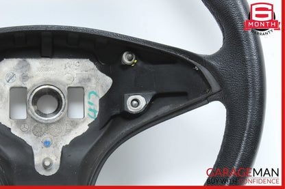 08-12 Mercedes X204 GLK350 C280 C300 3 Spoke Steering Wheel 2044601203 Black OEM