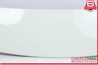 13-14 Mercedes X166 GL450 GL550 Trunk Lid Molding Trim Spoiler Wing White OEM