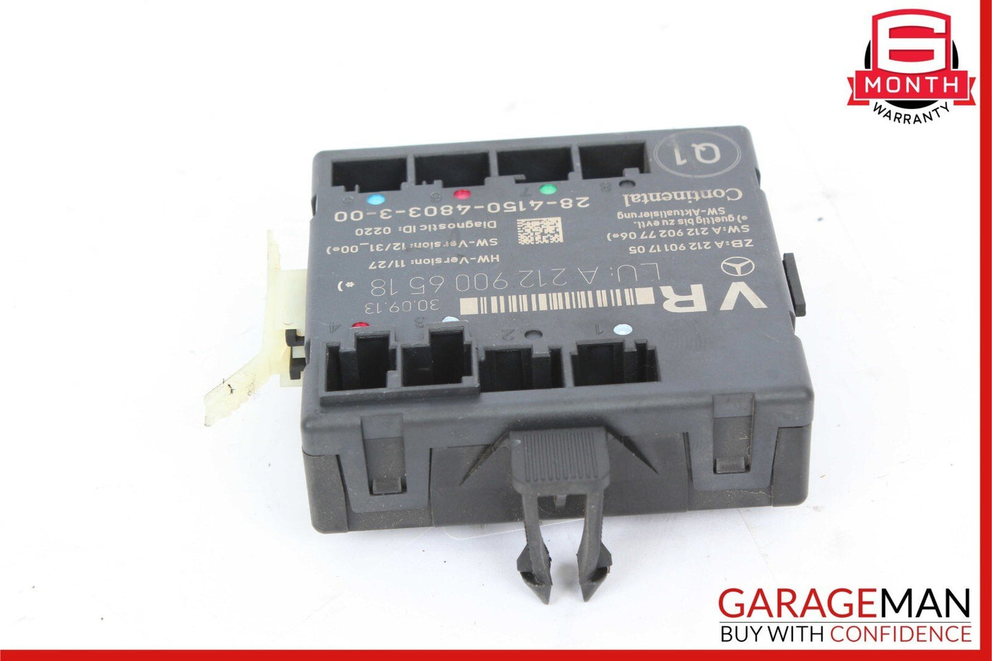 08-18 Mercedes W204 C250 C300 SLK250 Front Right Side Door Control Module Unit