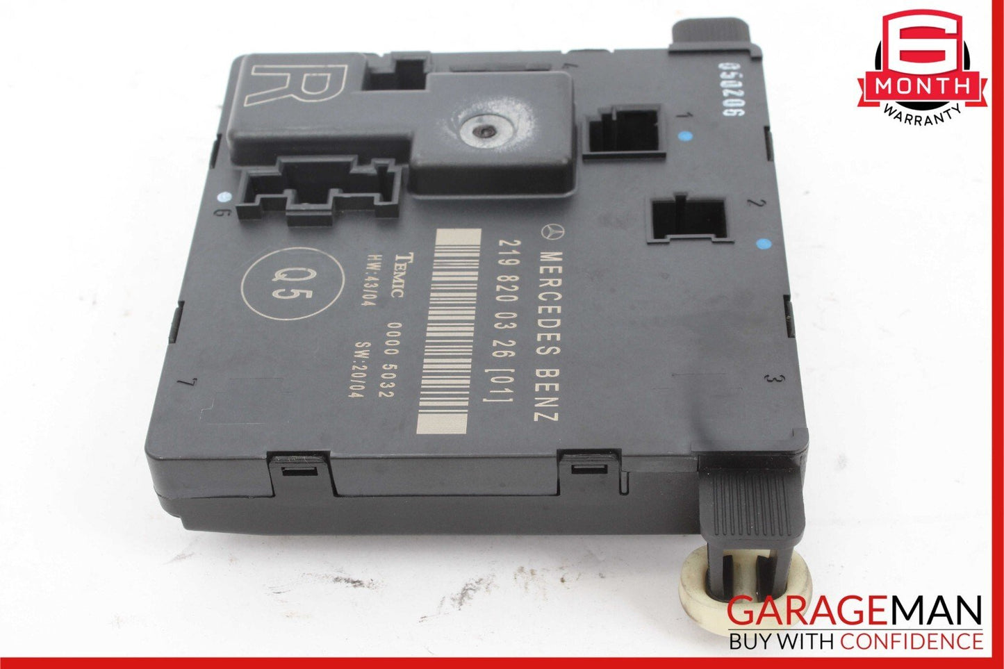 06-11 Mercedes W219 CLS500 CLS350 CLS550 Rear Right Side Door Control Module
