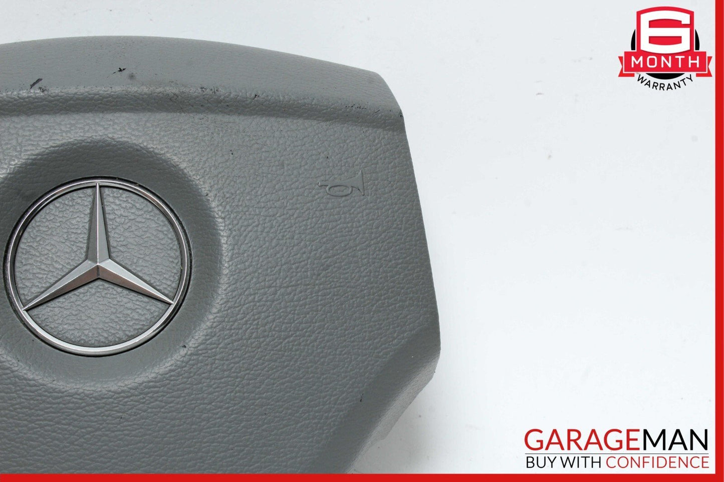 06-08 Mercedes GL350 GL450 ML350 R350 Steering Wheel Airbag Air Bag Leather Gray
