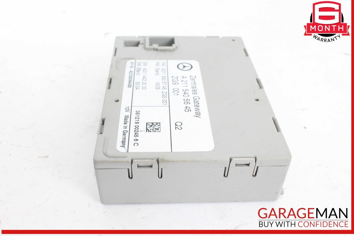 03-11 Mercedes W219 CLS500 E550 Central Gateway Control Module 2115405645 OEM
