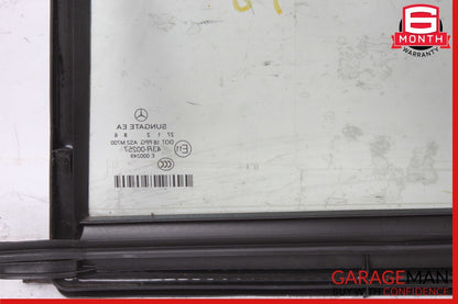 07-13 Mercedes W221 S550 S350 Rear Right Side Door Quarter Window Auto Glass OEM