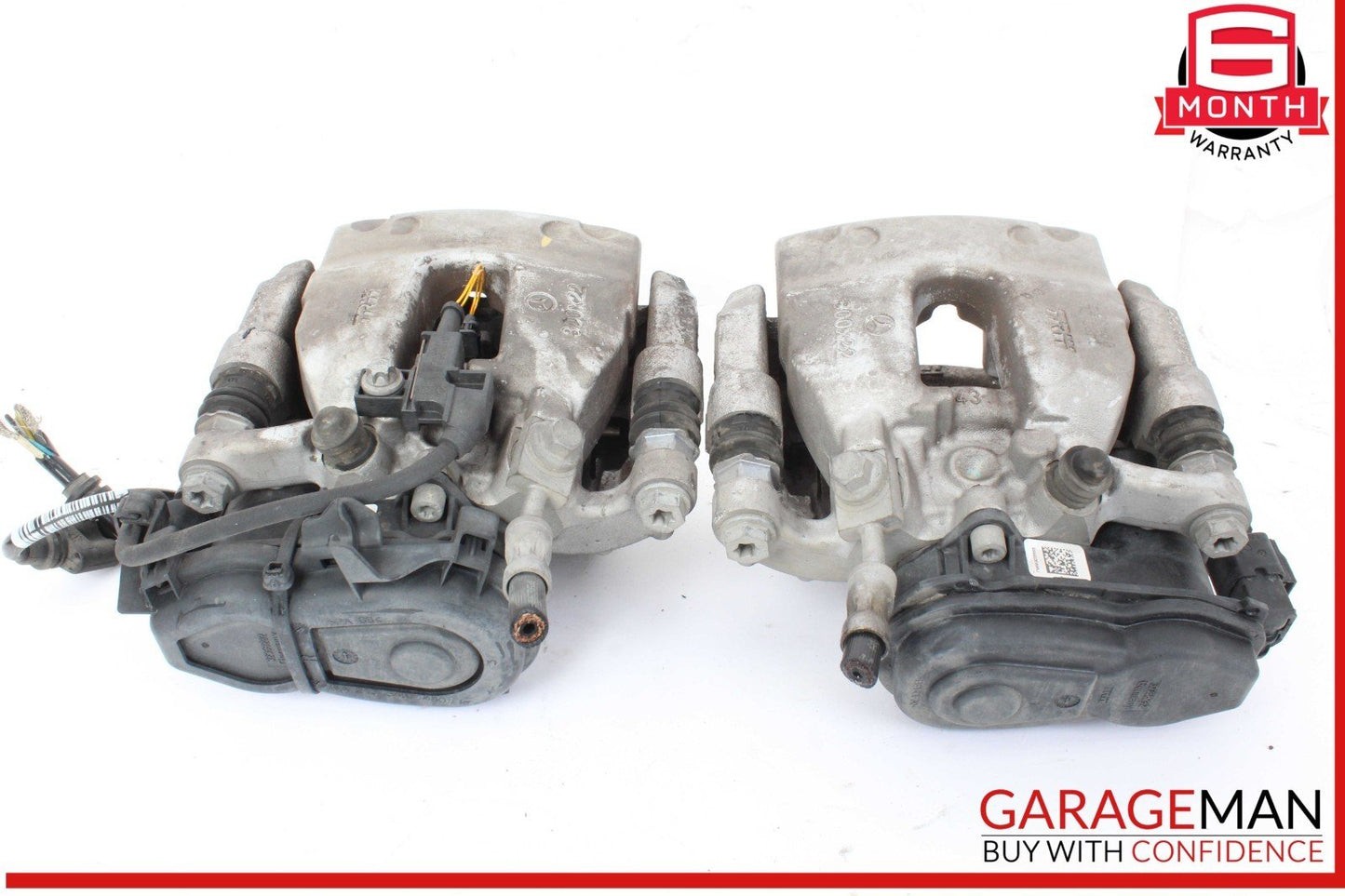15-21 Mercedes W213 E300 C350e Rear Left & Right Side Brake Caliper Set of 2 OEM