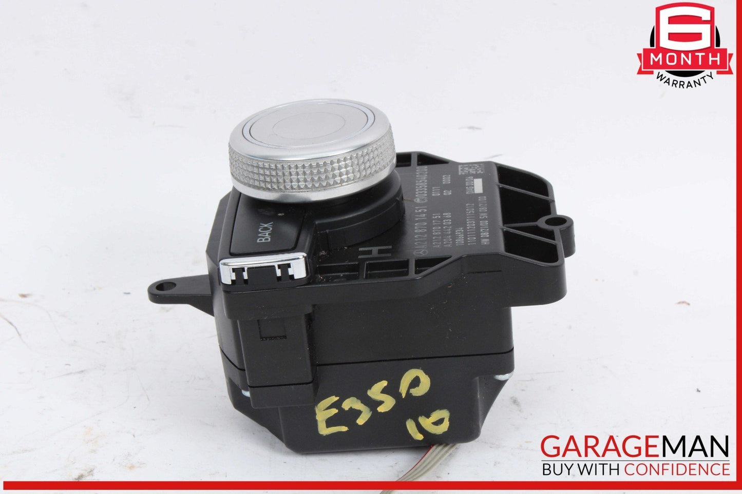 10-13 Mercedes W212 E350 E500 Console Head Unit Controller Knob Multi Switch OEM