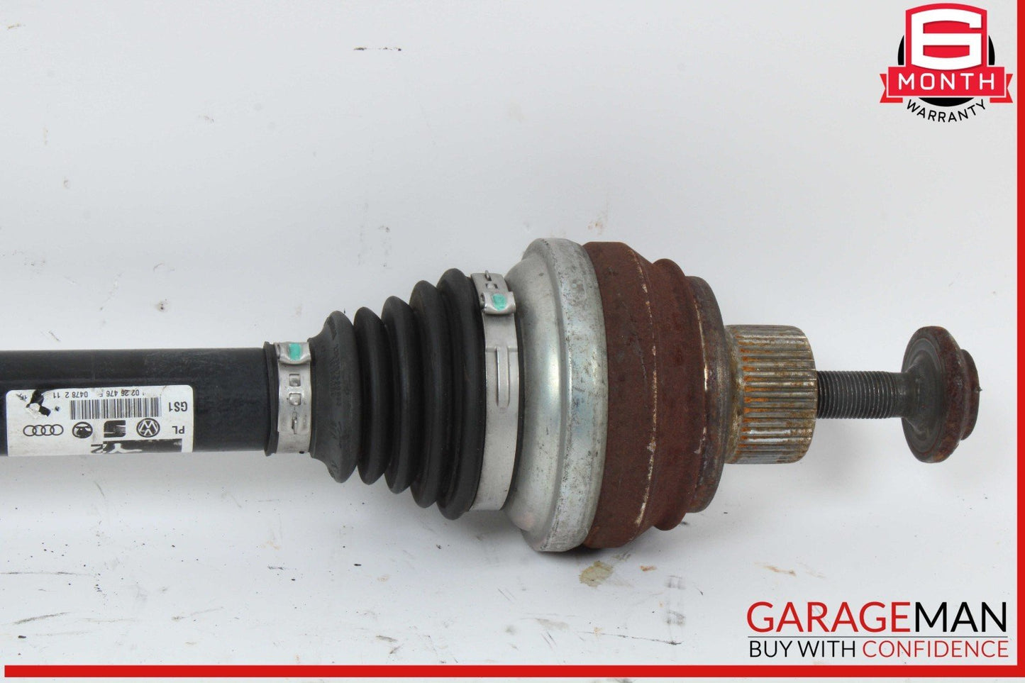 09-16 Audi S4 A4 Rear Right Passenger Side CV Axle Shaft 8K0501202 OEM