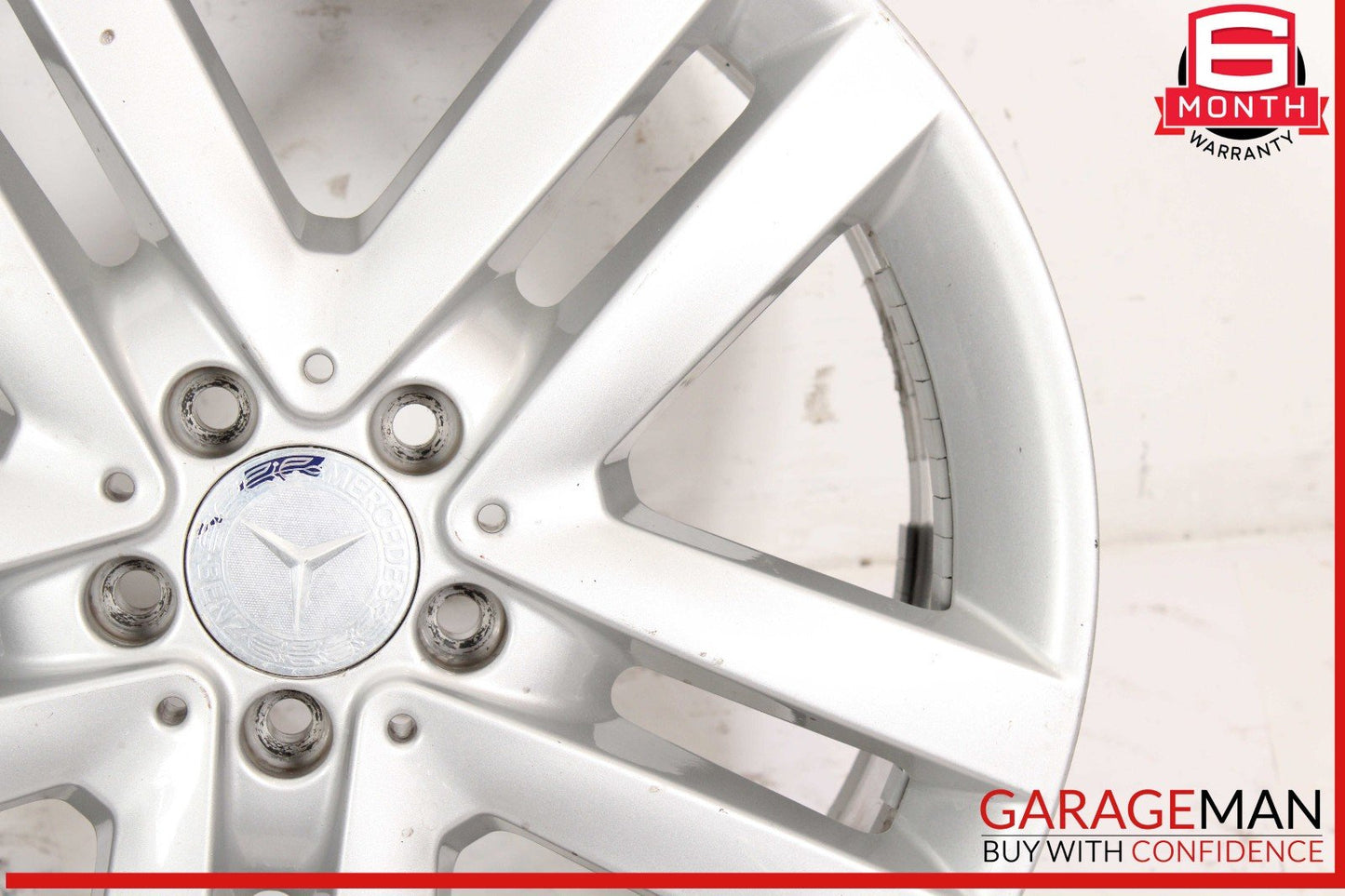 13-19 Mercedes X166 GL450 8.5 x 19 19" Wheel Rim Silver 1664011302 OEM