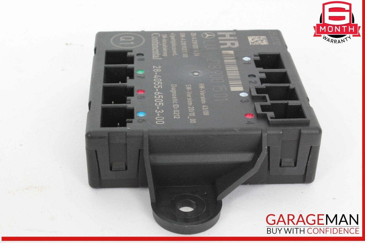 08-18 Mercedes W218 CLS550 C300 E550 Rear Right Side Door Control Module Unit